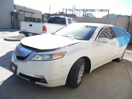 2009 Acura TL White 3.5L AT #A23827